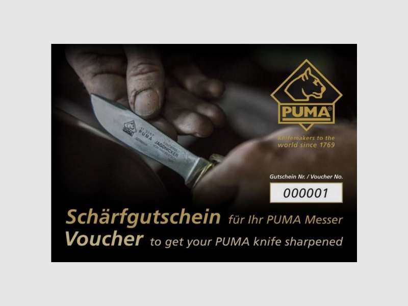 PUMA Schärfgutschein
