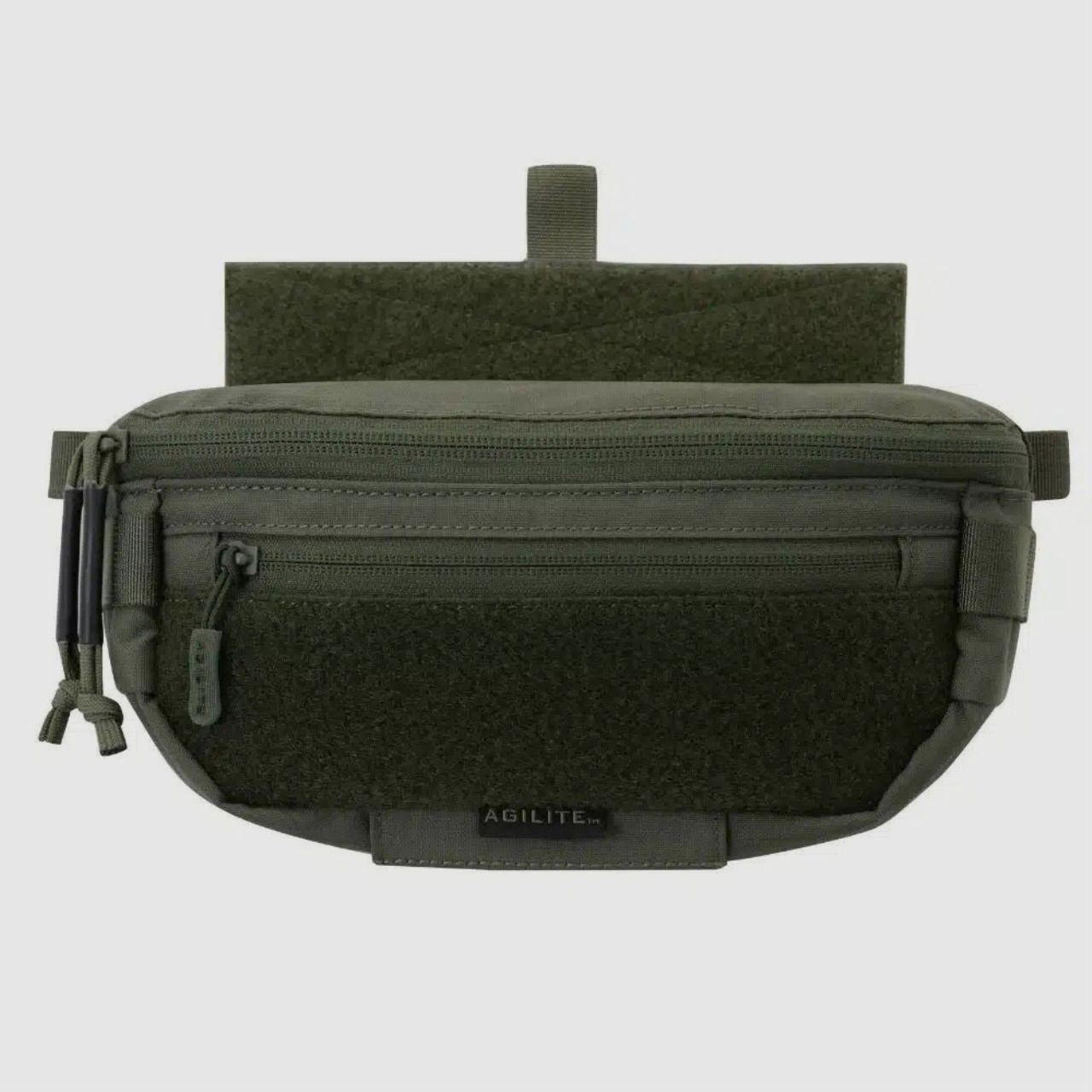 Agilite Six Pack Hanger Pouch Ranger Green – pochette suspendue compacte avec rabat pour garrot