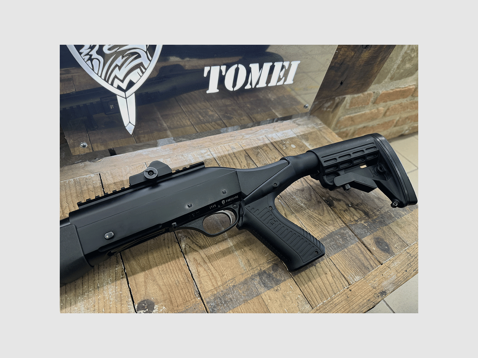 UŻYWANY – KARABIN PÓŁAUTOMATYCZNY – FABARM MOD. S.A.T. 8 kal. 12, zdjęcie 5 z 7