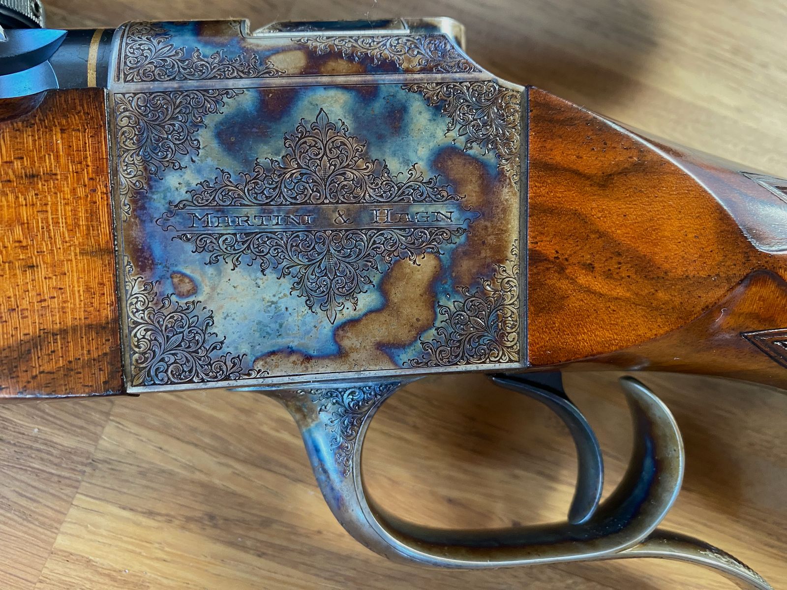 Hagn Blockbüchse Ralf Martini Canada Güllert Grabado Bunthärtung