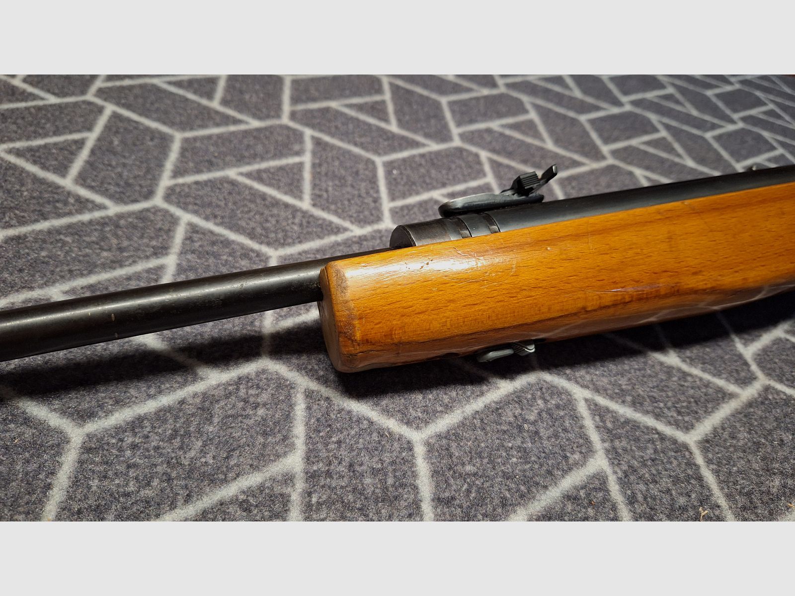 Haenel Suhl 310 DDR-GST Luftgewehr mit Magazin!