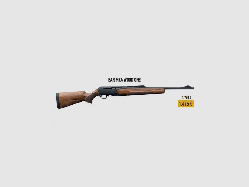 Fusil Browning Bar Mk4 Wood One, image 1 sur 2