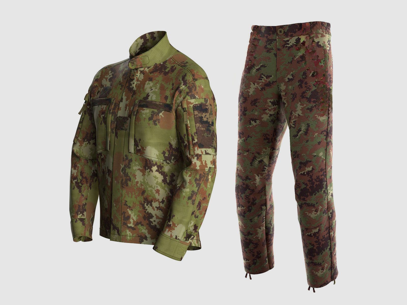 BERETTA – UNIFORME DA COMBATTIMENTO BDU IR VEGETATO ITALIANO, immagine 1 di 6