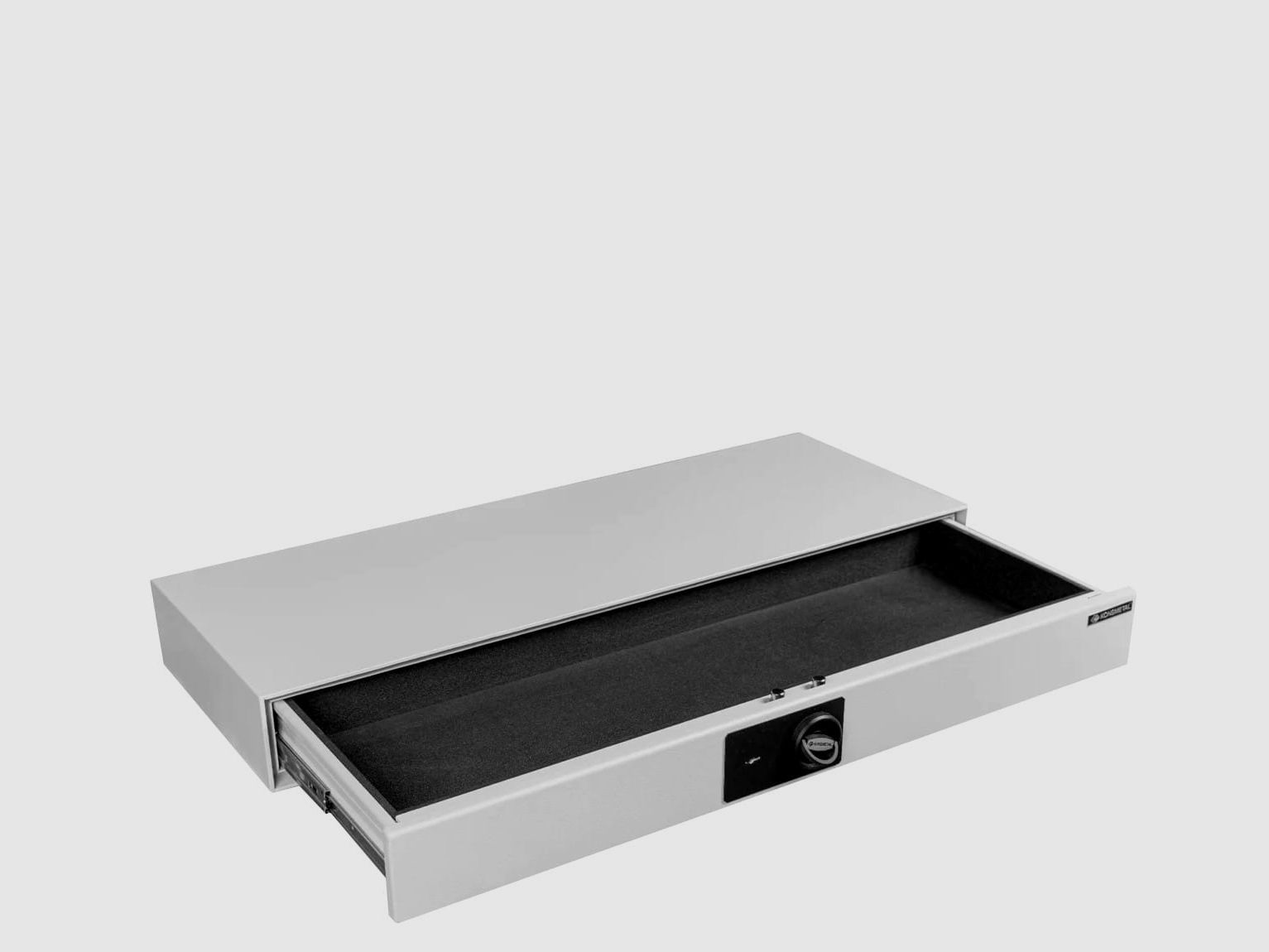 Waffenschublade Konsmetal MLB135/2 (RAL 7035) – Klasse S1, Bild 1 von 5