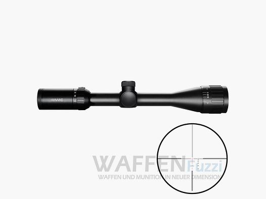 Hawke Vantage IR 4-12×40AO RIMFIRE .17 HMR Rot / Grün Leuchtabsehen