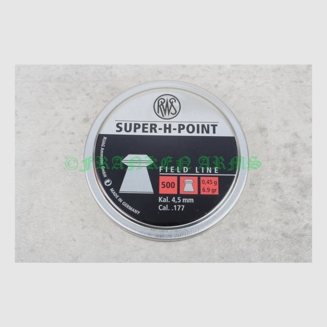 RWS Super-H-Point 4,50mm 500 piezas