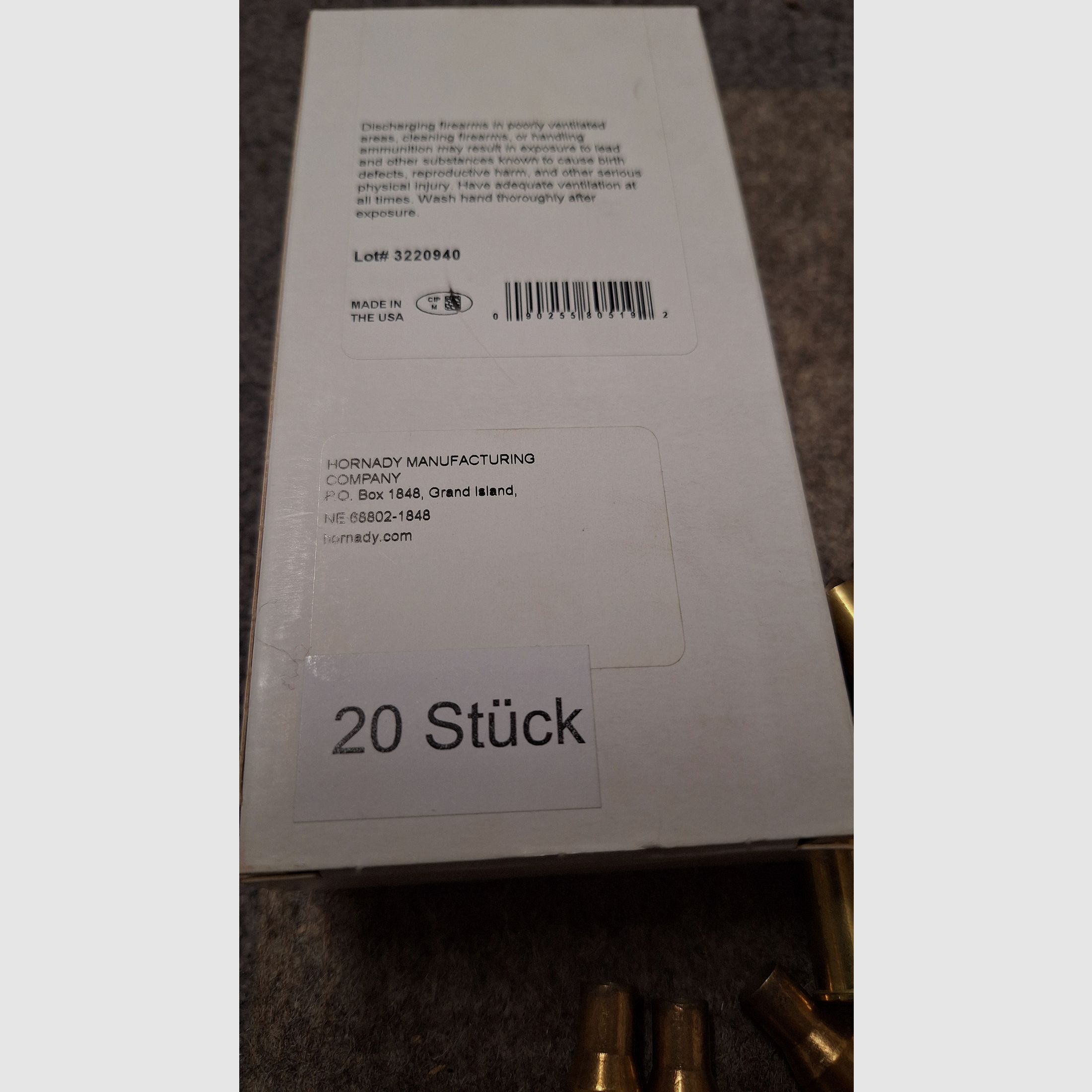 7,62x54R douilles Hornady