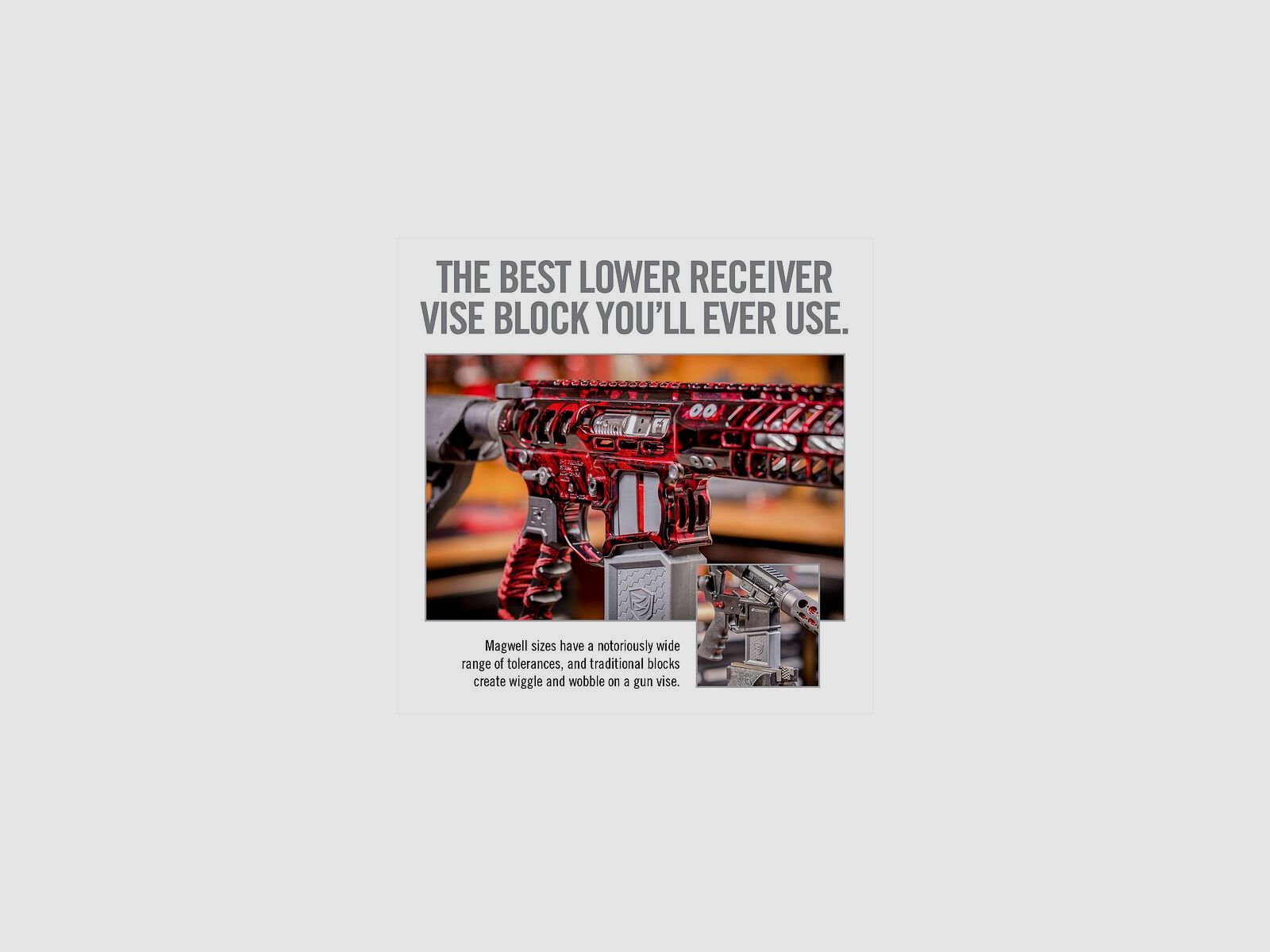REAL AVID Smart-Fit™ AR15 blocco per morsa, immagine 1 di 10
