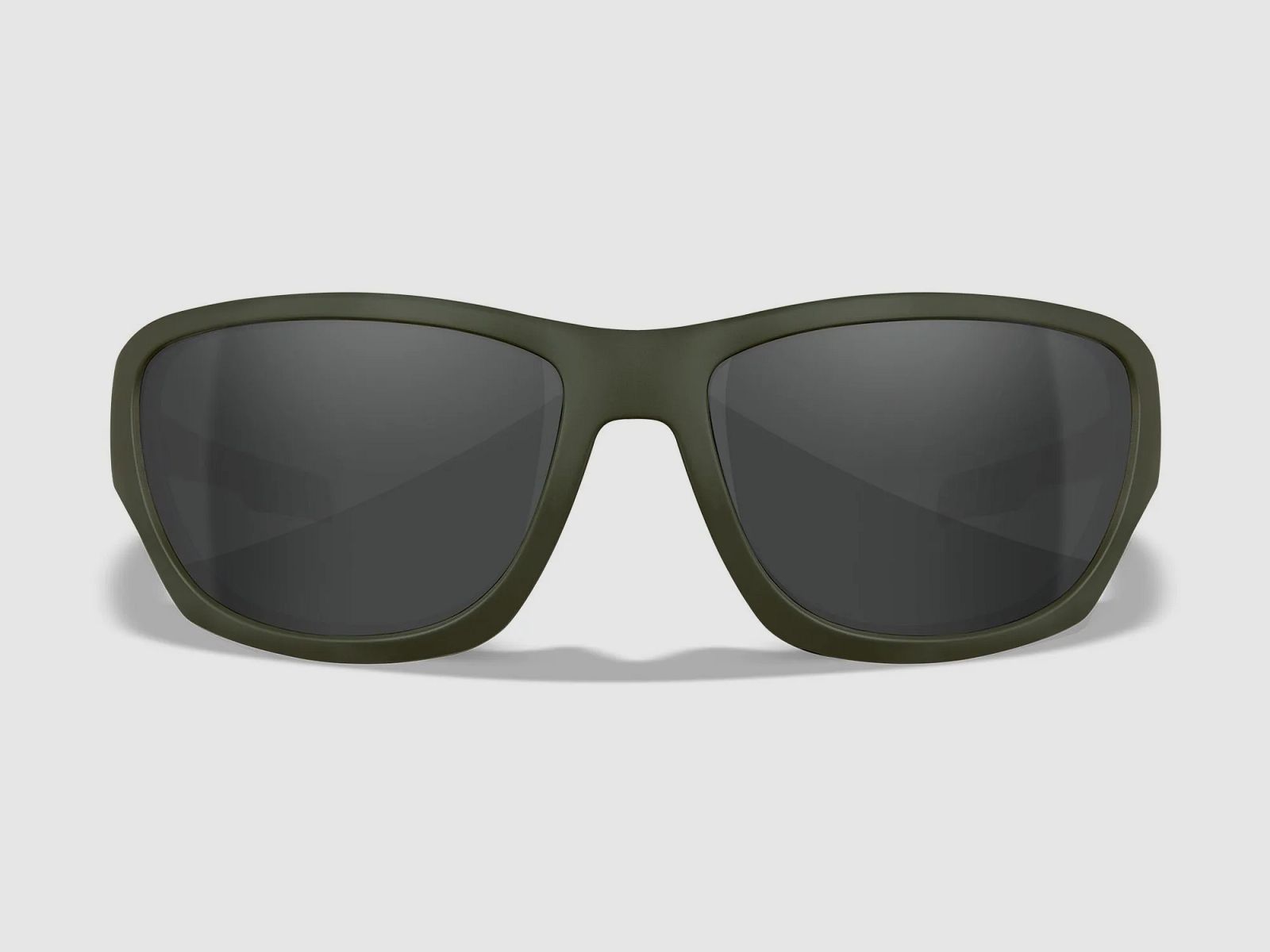 Lunettes WX CLIMB, verres : gris, couleur de la monture : vert armée mat