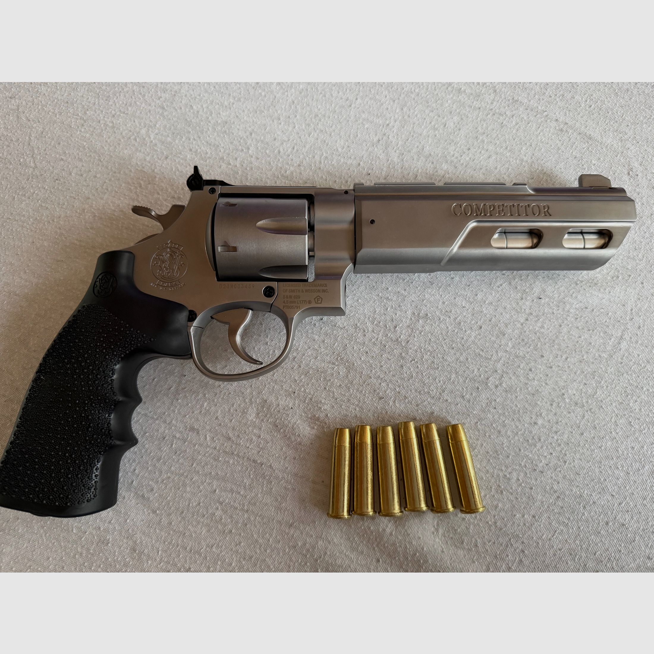 Smith&Wessen 629 Competitor 4,5mm BB im Komplettset