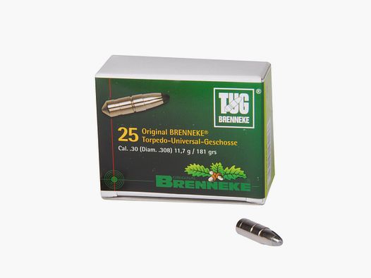 Brenneke Bullets .308 11.7g/181grs. TUG