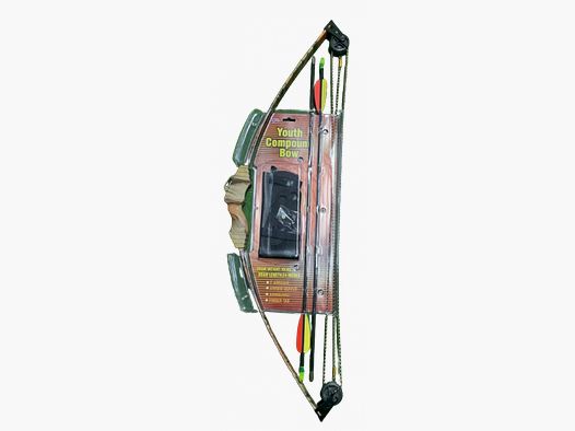KIDS/YOUTH BOW COMPOUND - CAMO - SET