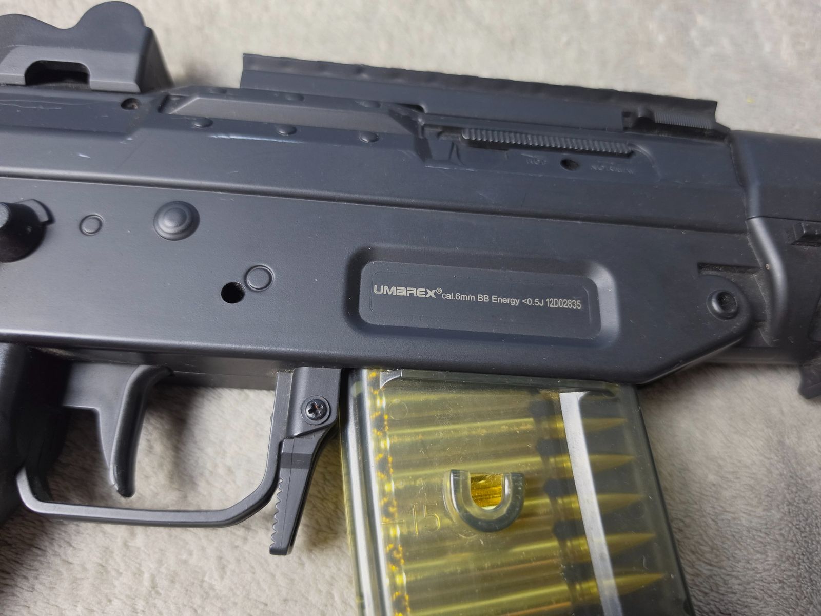 Umarex Combat Zone RS2 Softair rifle AEG (<0.5 Joule) complete set, imagen 10 de 11