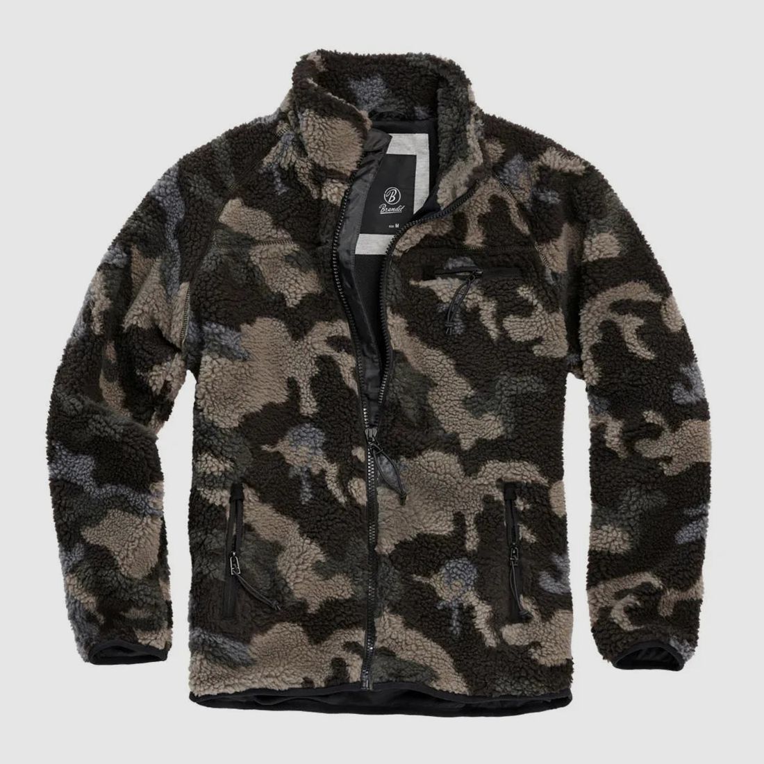 Brandit Brandit Jacke Teddyfleece darkcamo