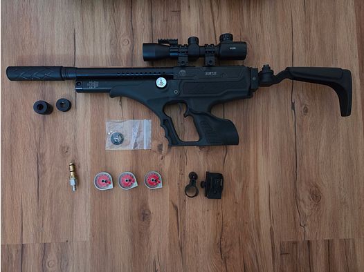 Hatsan Sortie Pistolet à air comprimé 5,5 mm PCP Neuf Comme Neuf