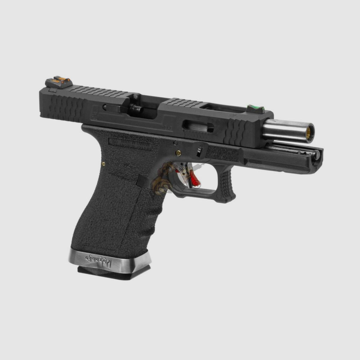 WE Custom 17 Wersja Metalowa Czarna GBB -F-