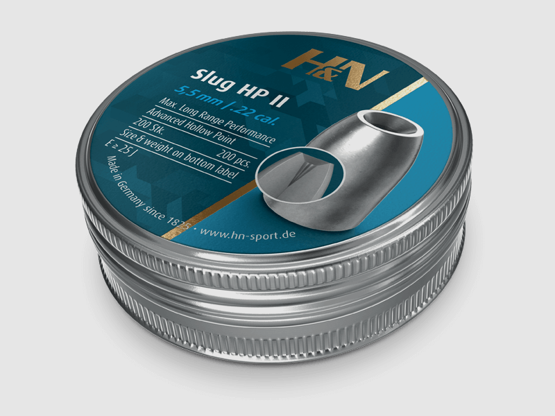 H&N SLUG HP 5,5MM .217/.218 30GR 200PCS