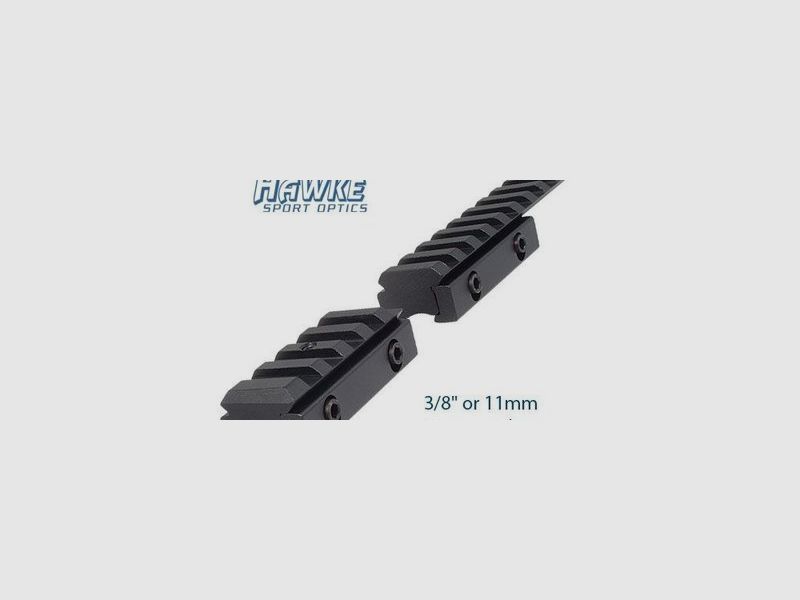 Hawke 2-teiliger Adapter 11 mm Schwalbenschwanz–Weaver, Bild 2 von 9