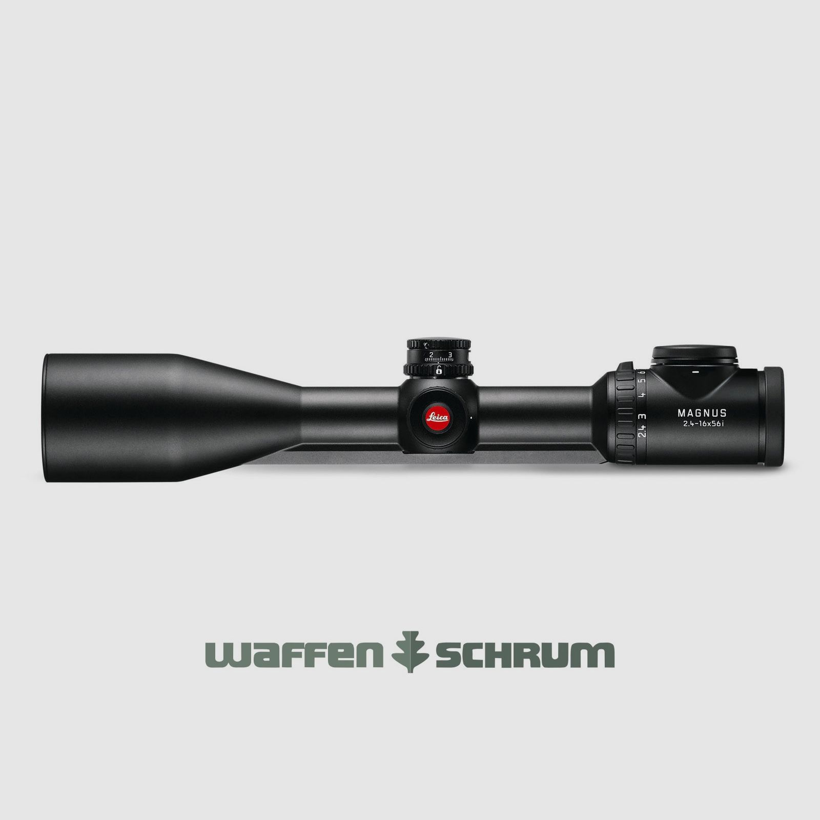 Leica Magnus - 2,4-16x56i avec rail de réglage rapide de la réticule BDC