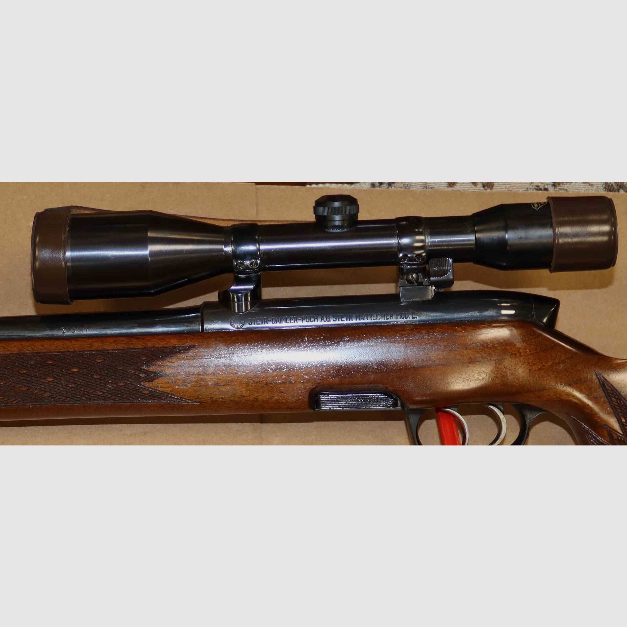 Büchse Steyr Mannlicher Modell L Kaliber 243W mit Optik, Bild 3 von 15