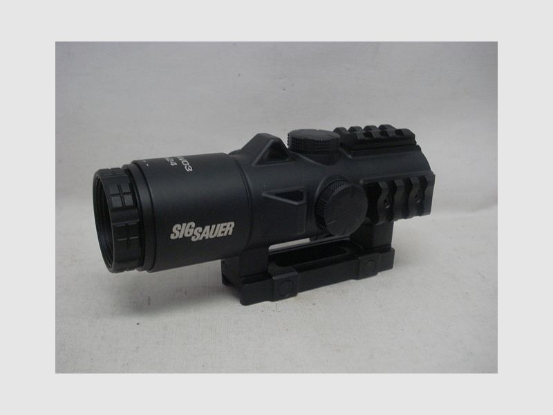 BRAVO3 Visor de batalla 3x24mm - negro 5,56-7,62 Caballo de hierro