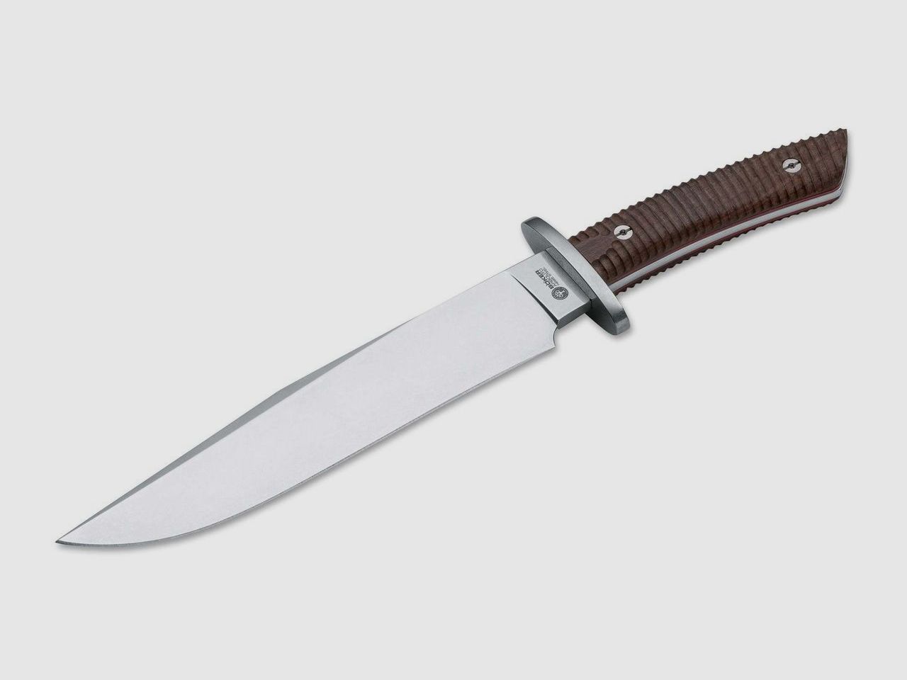 Arbolito El Gigante grande cuchillo Bowie con funda de cuero de alta calidad