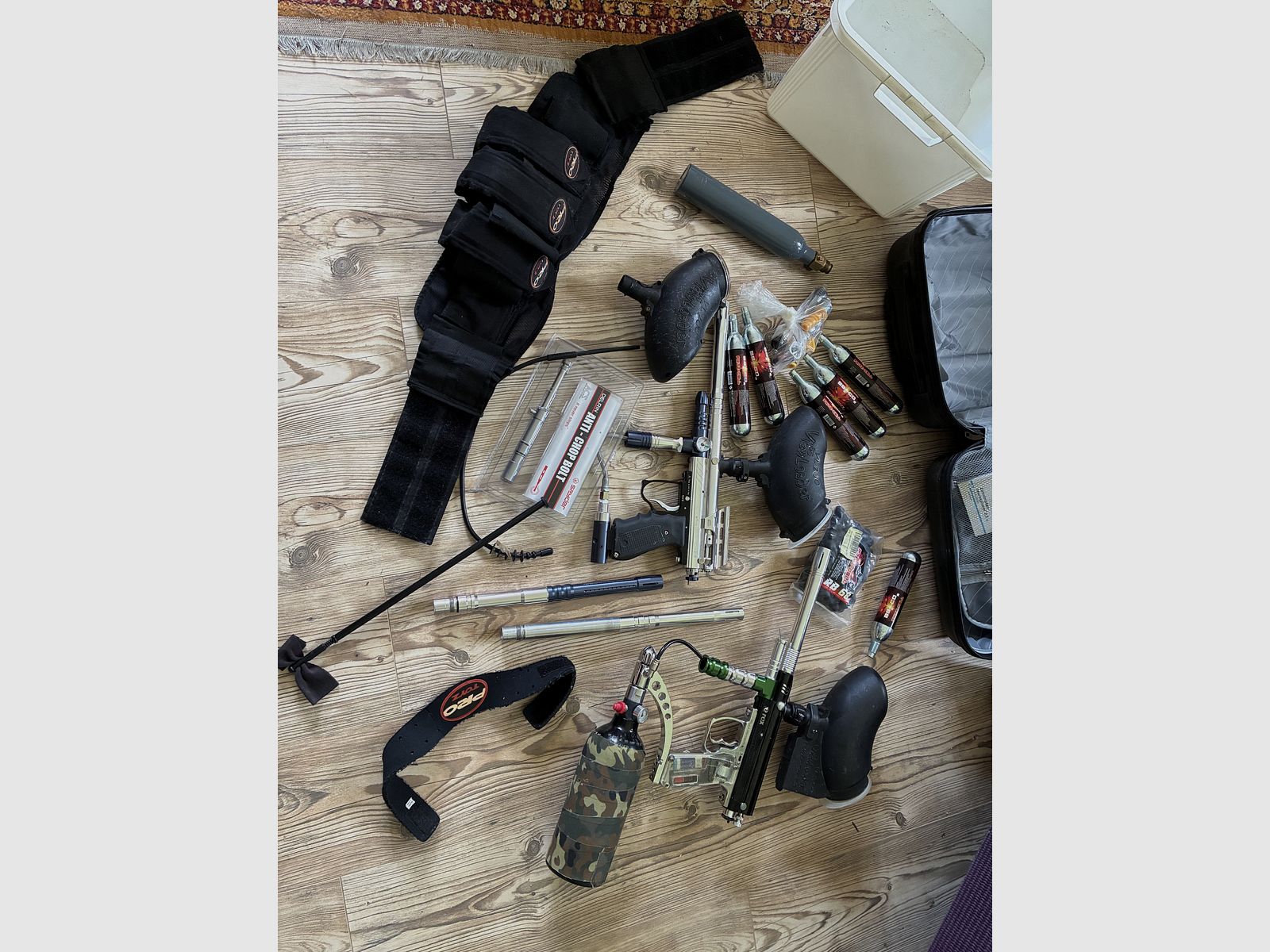 Paintball Makierer und Zubehör Konvolut