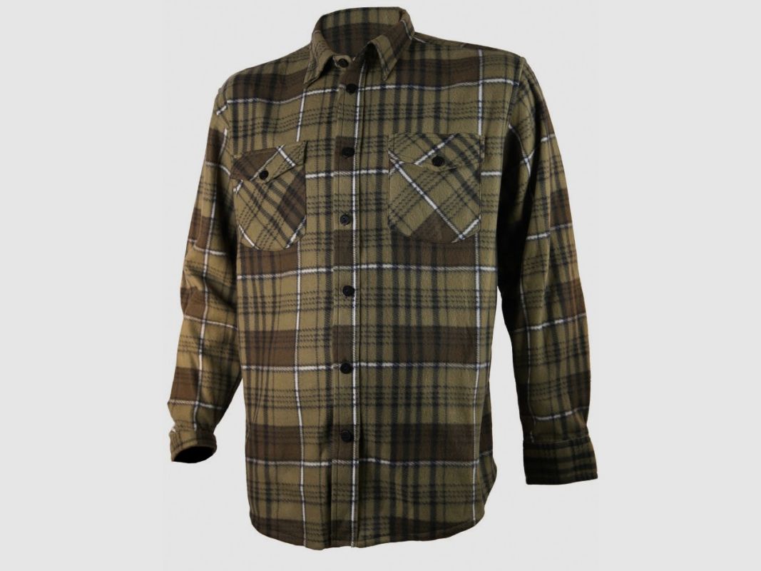 Chemise Treeland Polar, olive