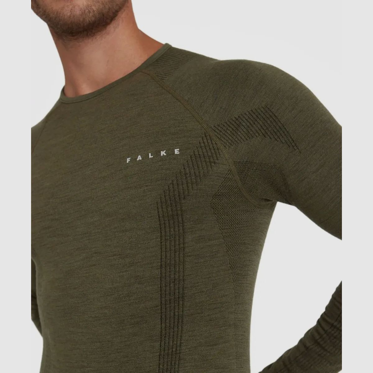 Falke koszulka z długim rękawem Wool-Tech