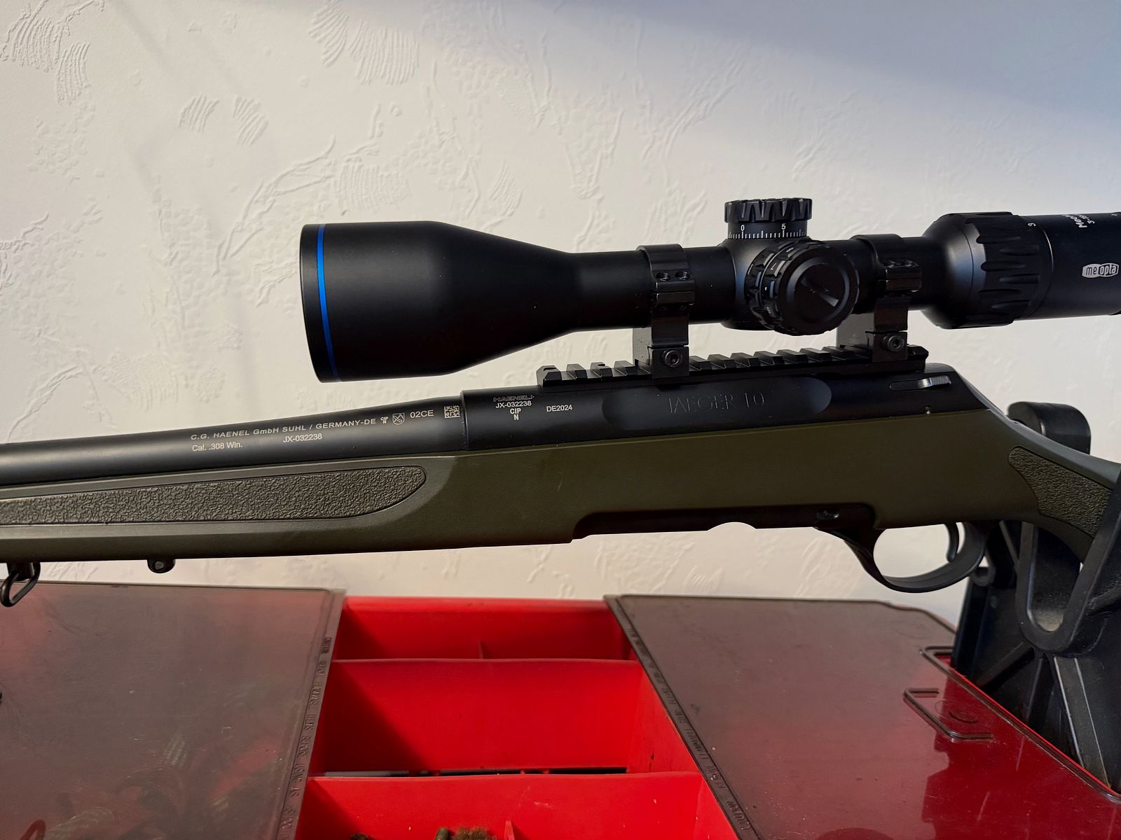 Haenel bolt-action rifle Jaeger 10 .308 win.