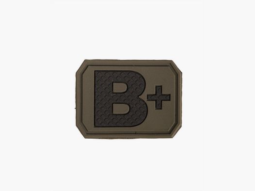 Miltec 3D Blood Type Patch B+