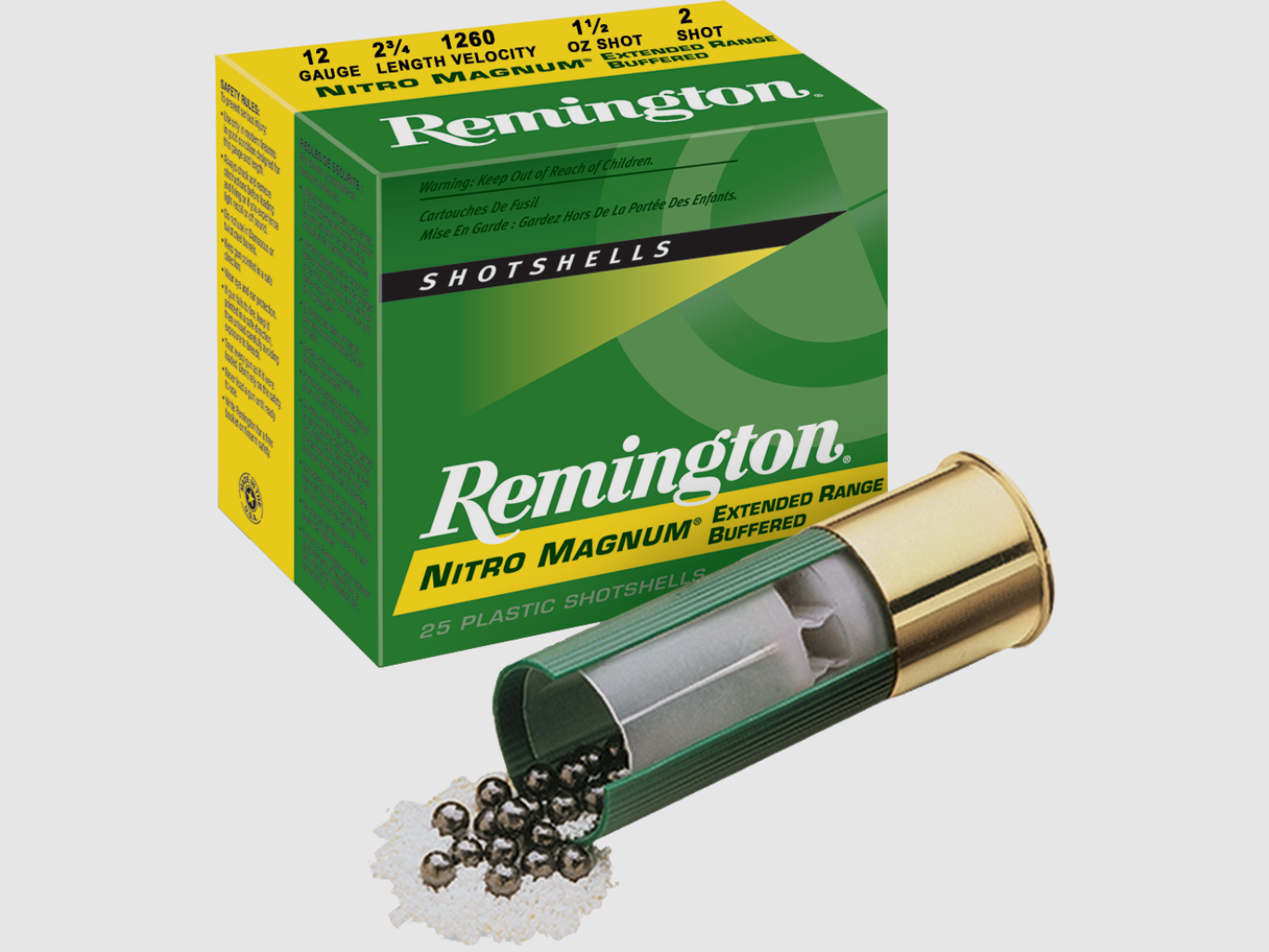 Remington NitroMag munitie No2/3.8mm 42g 12/70