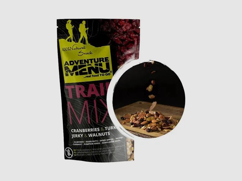 Adventure Menu Trailmix Cranberry Turkey Jerky Walnüsse 50 g
