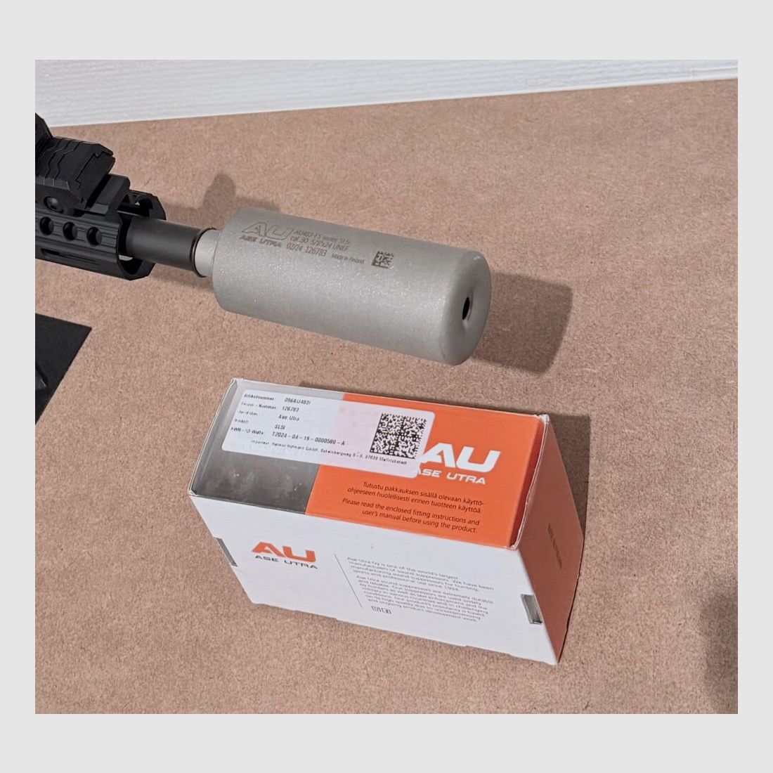 BTS Bavarian Tactical Systems & ASE Utra BTS-15 .300 AAC BLK 9" inkl. SL5i