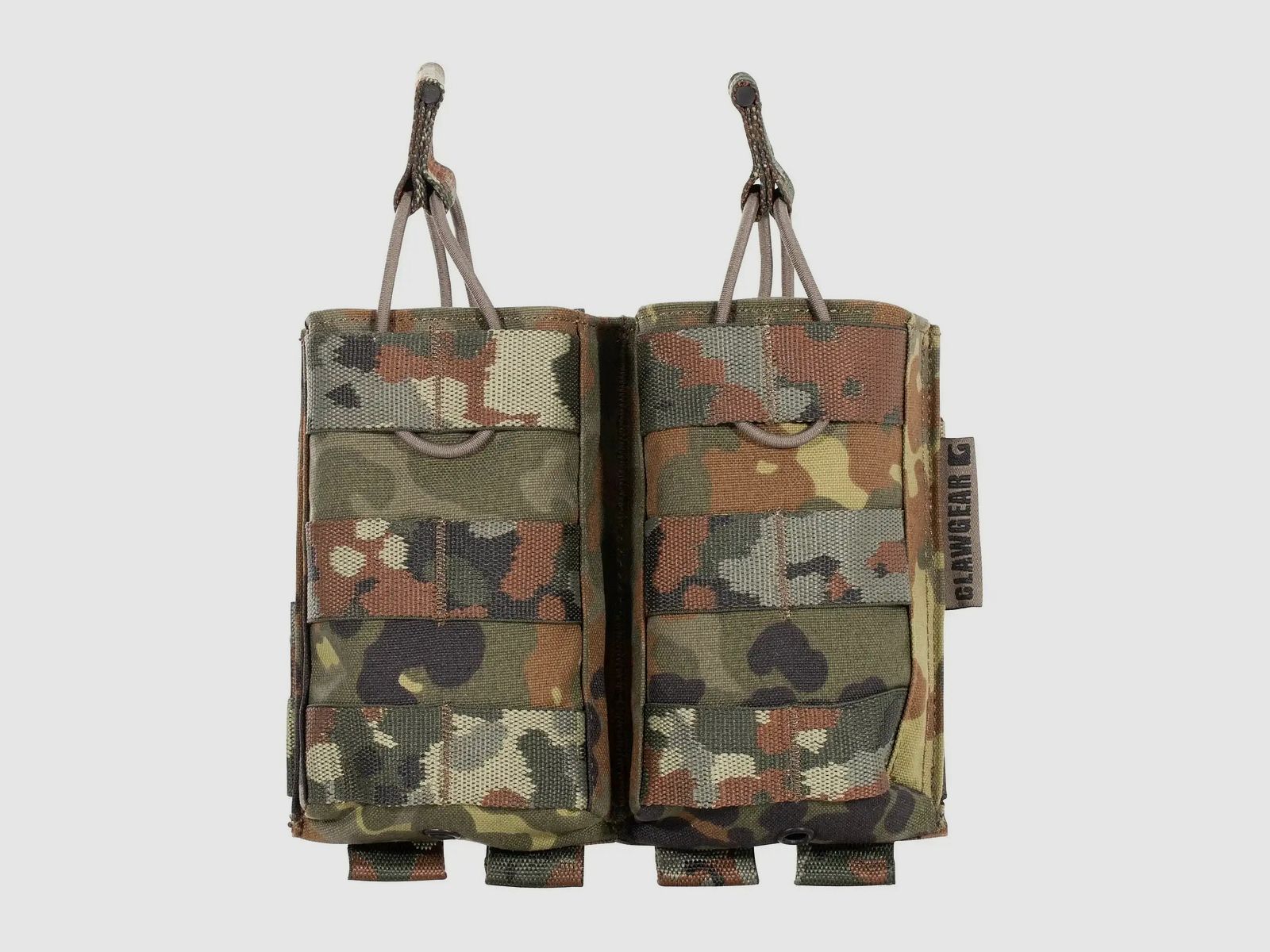 Clawgear Clawgear Magazijntas 5.56 mm Open Dubbele Magazijntas - Flecktarn