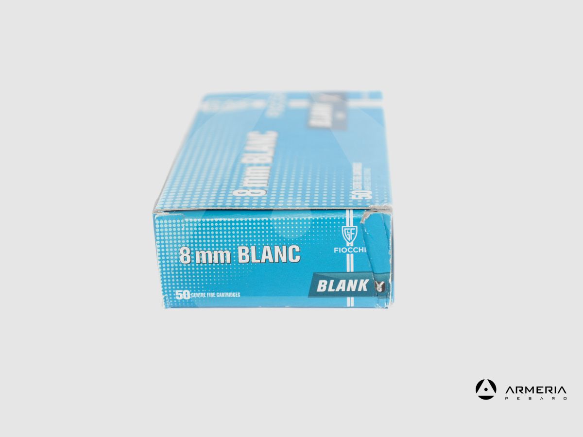 Fiocchi 8mm Blanc Blank Cartouches à blanc – 50 pièces, image 2 sur 2