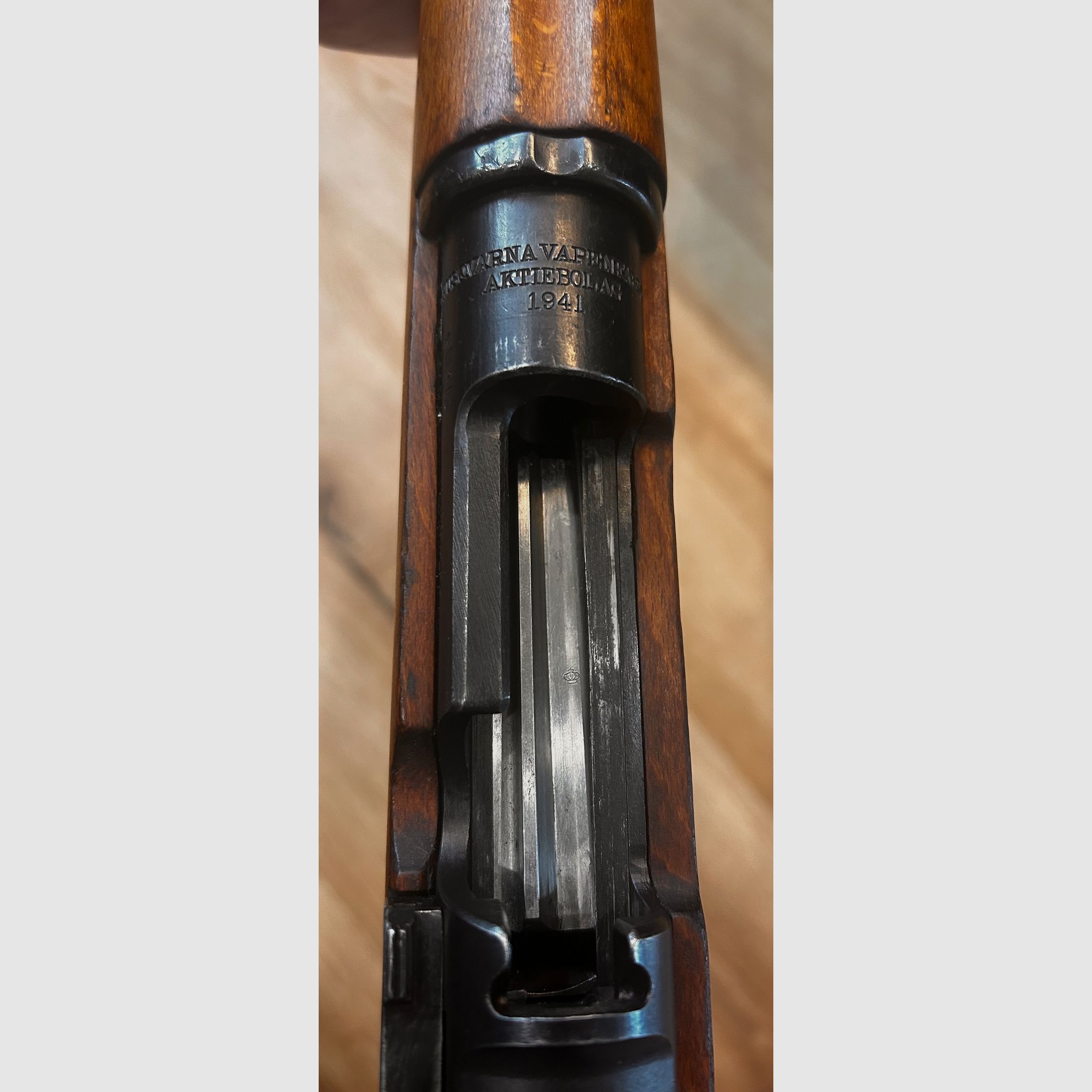 Repeater rifle Swedish Mauser
