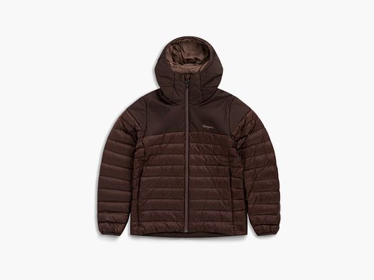 Bergans Lom Light Down Hood Giacca Donna Dark Chocolate M
