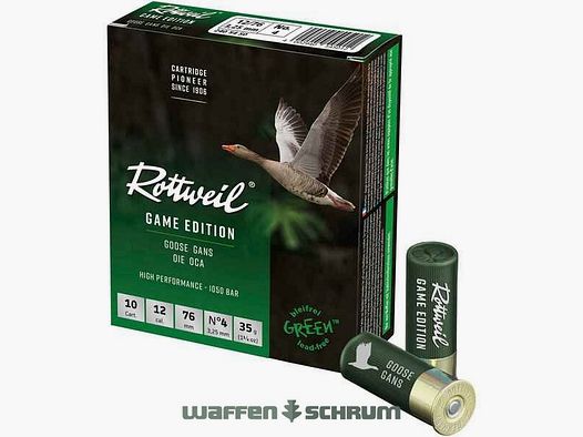 Rottweil Game Edition Ganso Acero 12/76 3,75mm - 35g