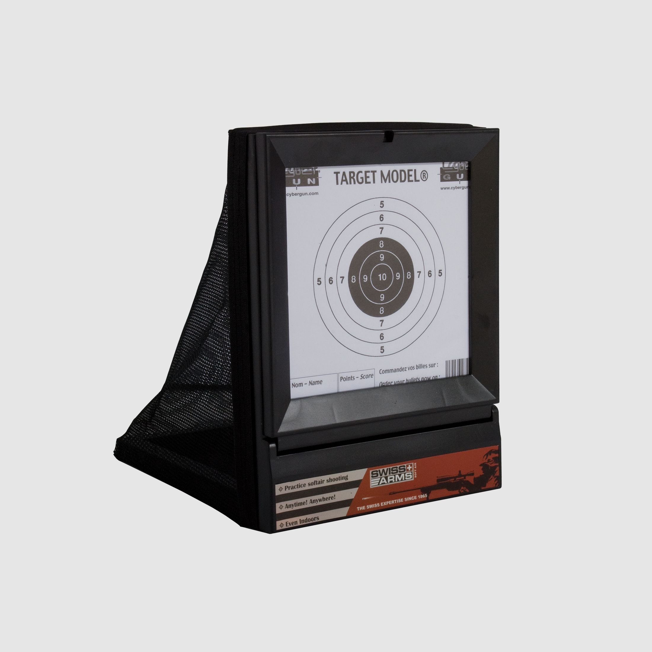 Swiss Arms bullet trap with net - Airsoft