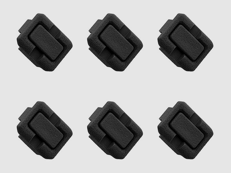 MAGPUL WCK Wire Control KIT für M-LOK 6er SET, Schwarz