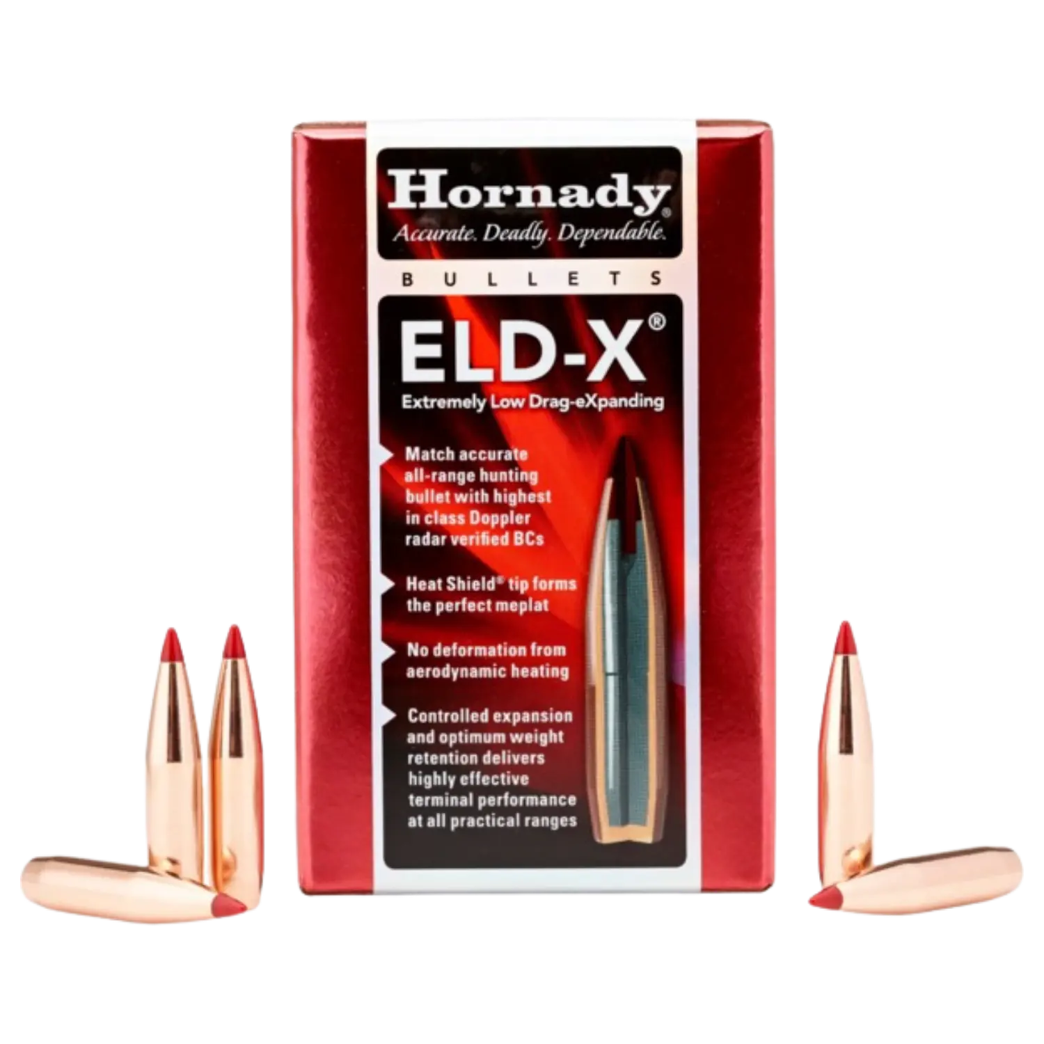 Proiettili Hornady 6.5mm (.264) ELD-X 143gr 100 PZ