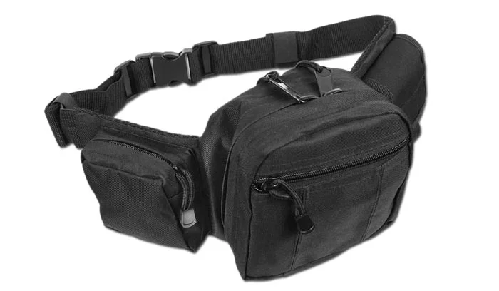 Mil-Tec Fanny Pack Black 13514002, image 2 of 2