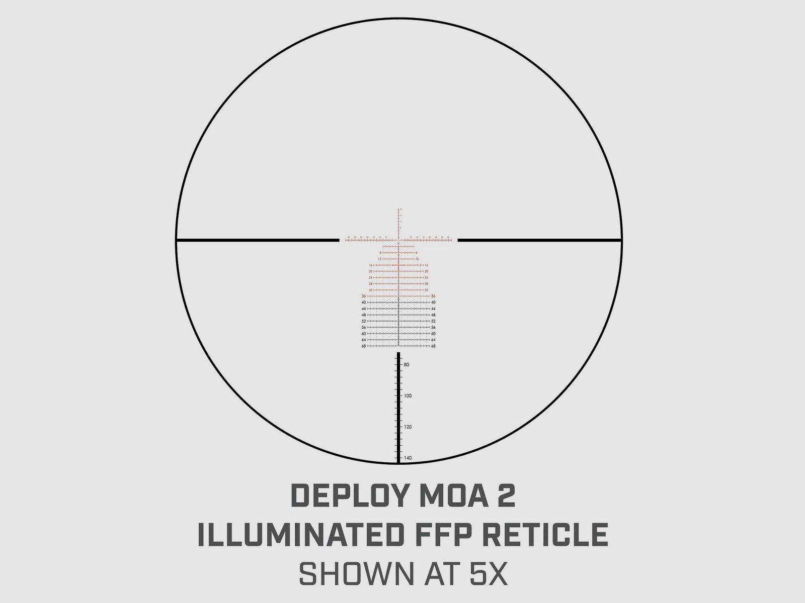 Bushnell Match Pro ED 5-30x56 Zielfernrohr – Deploy MOA 2 FFP-Absehen