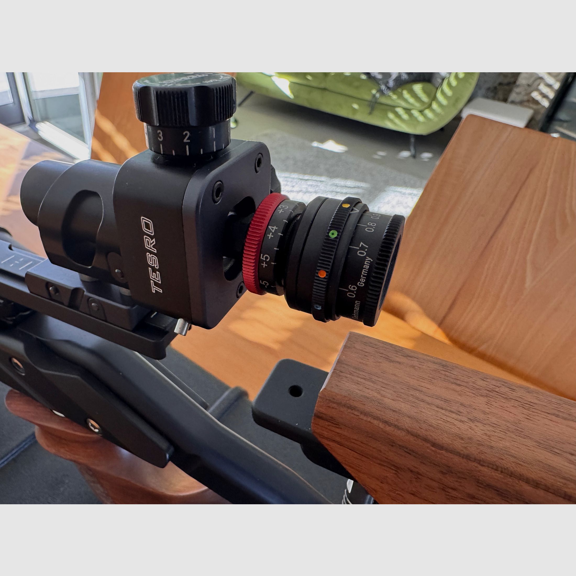 Match Luftgewehr TESRO Signum RS100 Schwarz.