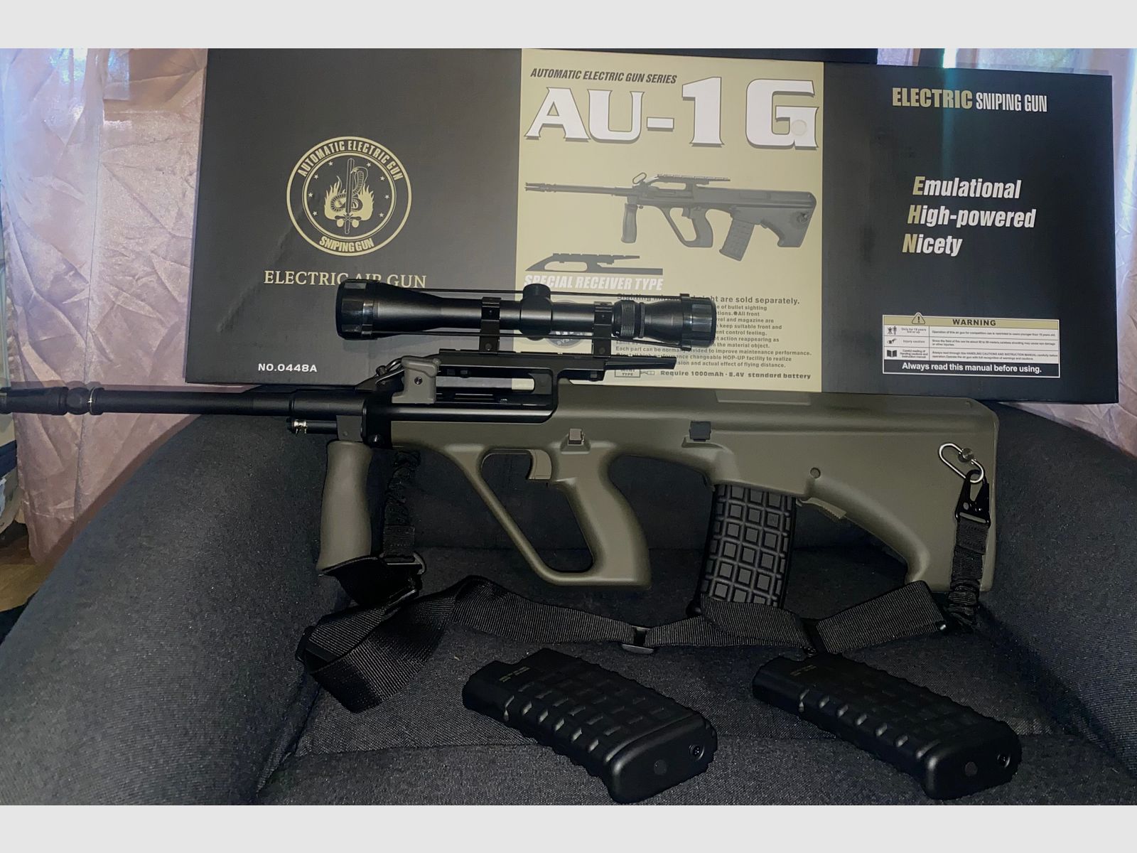  Airsoft JG S77 A2 AUG GEN3 , S-AEG Begadi