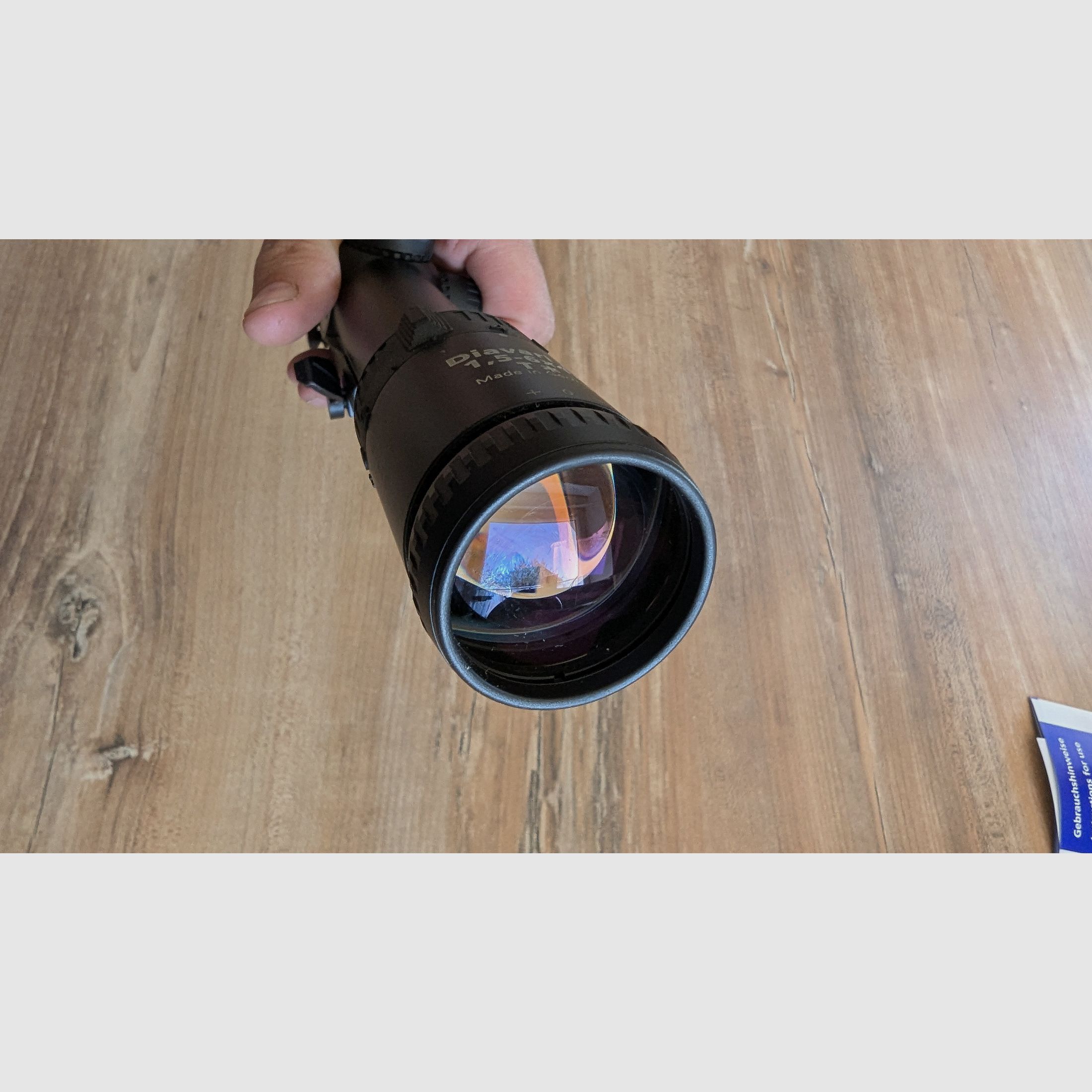 Zeiss Diavari VM 1,5–6x42 T* Zielfernrohr – neuwertig inklusive. Blaser Sattelmontage 