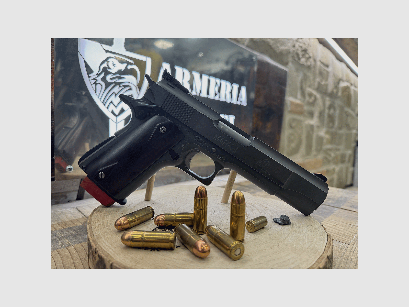 UTILISÉ – PISTOLE – LAR GRIZZLY MARK I cal. 45 Win. Mag., image 4 sur 7