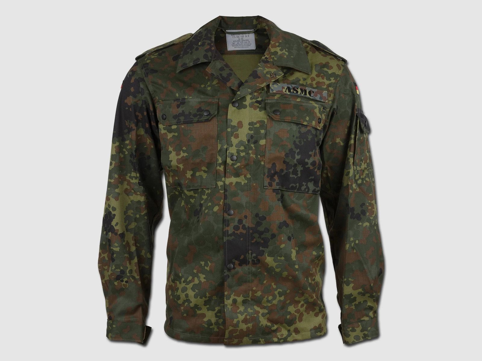 Leo Köhler BW Feldbluse flecktarn neu
