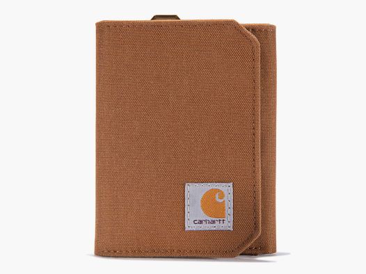 Carhartt Nylon Duck Trifold Wallet Carhartt® Brown